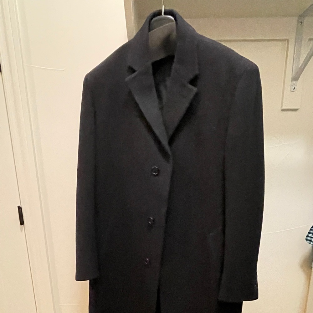 Wool overcoat